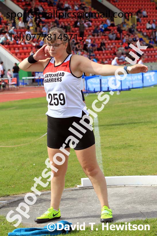 Shot Putt, 2024 Gateshead Tartan Games.  Photo: David T. Hewitson/Sports for All Pics